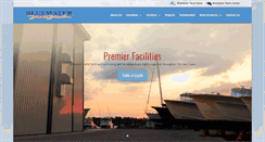 Desktop Screenshot of bluewateryachtyards.com